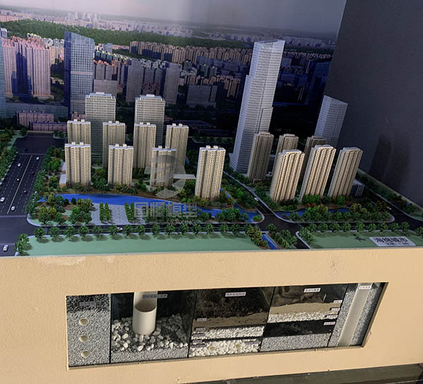 汉寿县建筑模型