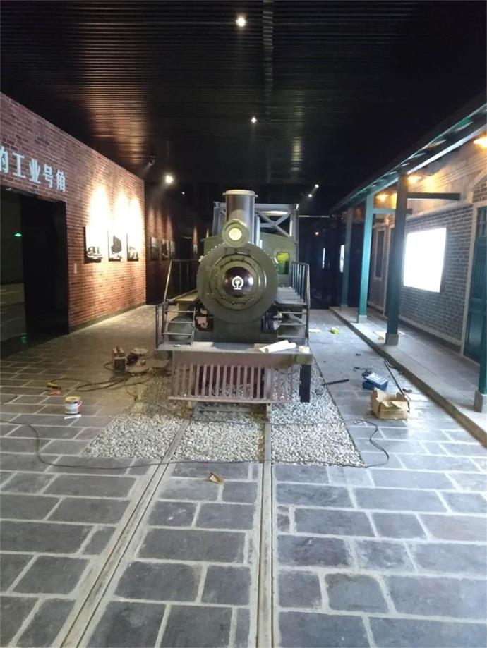 汉寿县蒸汽火车模型