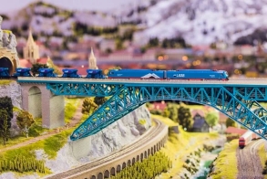 汉寿县桥梁模型